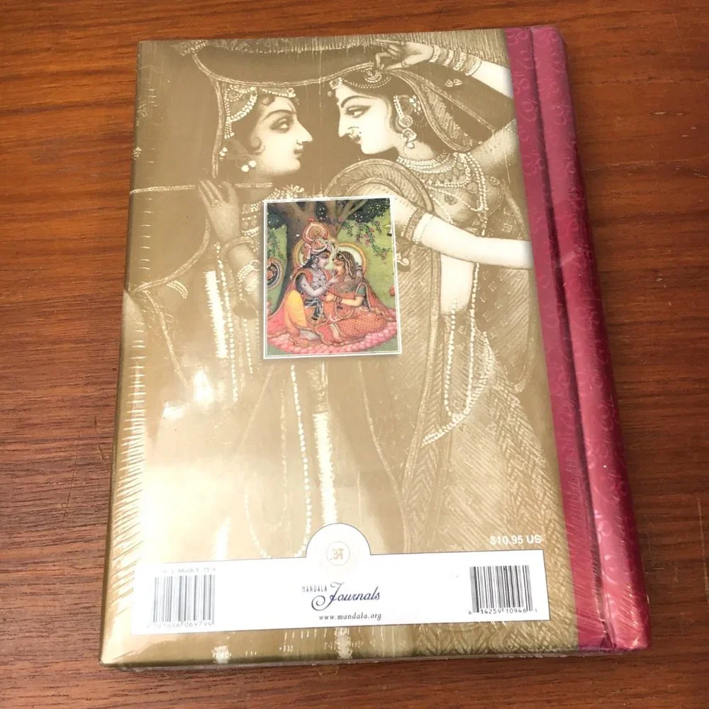 Radha and Krishna Hardcover Journal VTG New Old Stock